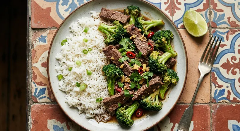 Beef & Broccoli Stir-Fry — example Whipp dinner