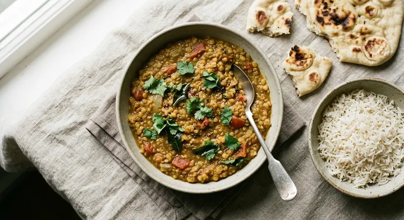 Sri Lankan Dhal Curry — example Whipp dinner
