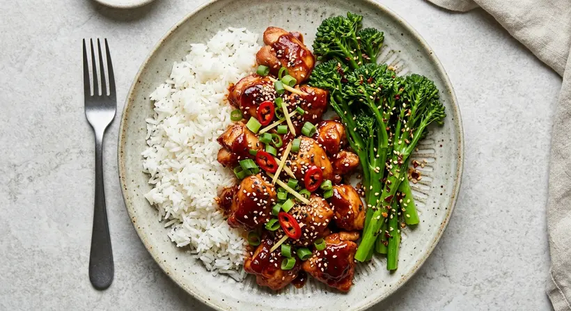 Sticky Gochujang Chicken — example Whipp dinner